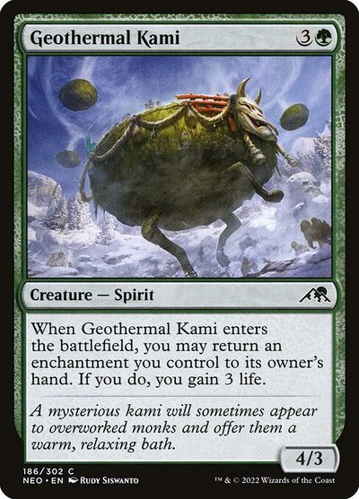 Geothermal Kami - Kamigawa: Neon Dynasty