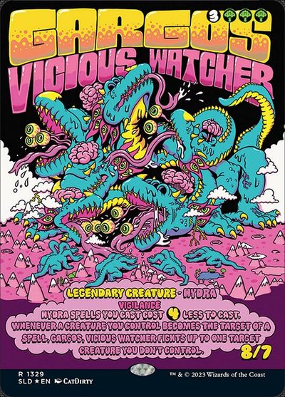 Gargos, Vicious Watcher - Secret Lair Drop