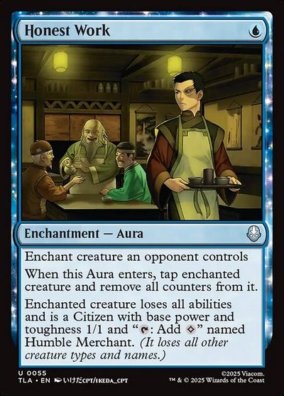 Honest Work - Avatar: The Last Airbender