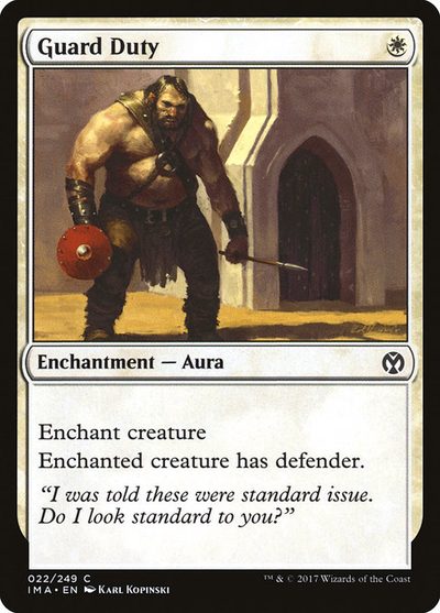 Guard Duty - Iconic Masters