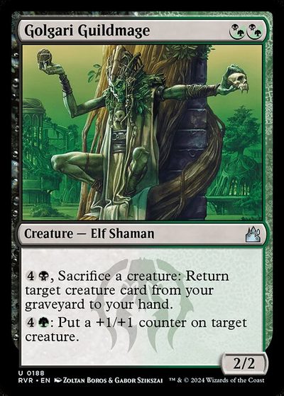 Golgari Guildmage - Ravnica Remastered