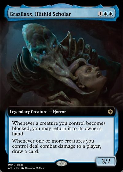 Grazilaxx, Illithid Scholar - Magic Online Promos