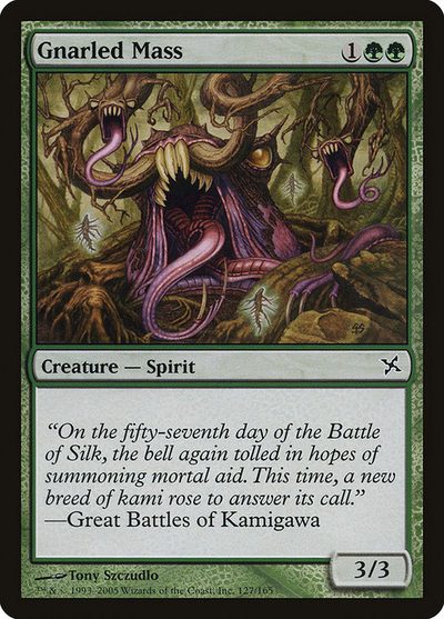 Gnarled Mass - Betrayers of Kamigawa
