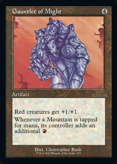 Gauntlet of Might - 30th Anniversary Edition