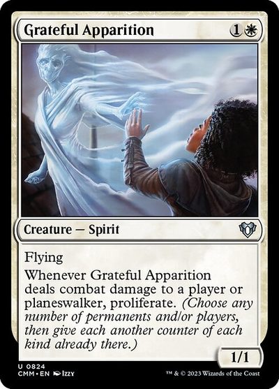 Grateful Apparition - Commander Masters