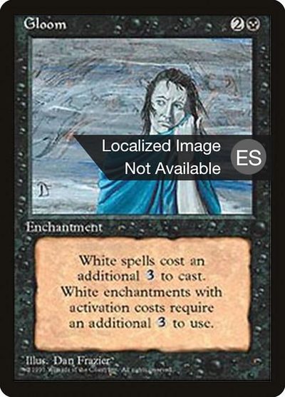 Gloom - Fourth Edition Foreign Black Border