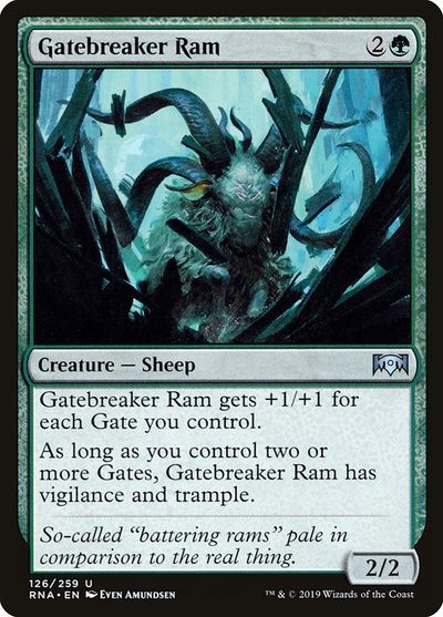 Gatebreaker Ram - Ravnica Allegiance
