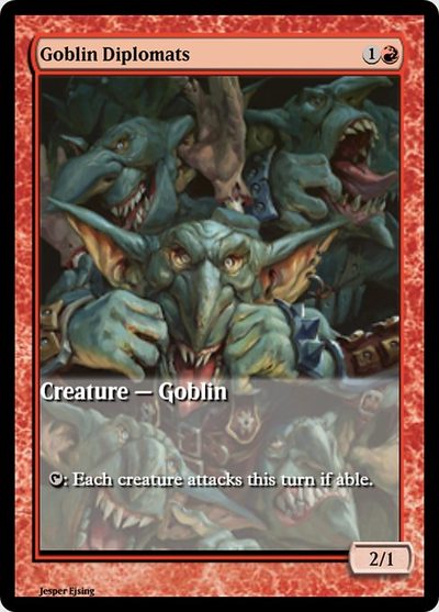Goblin Diplomats - Magic Online Promos
