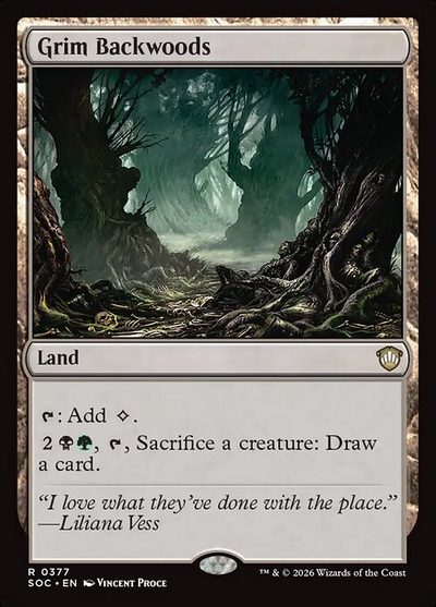 Grim Backwoods - Secrets of Strixhaven Commander