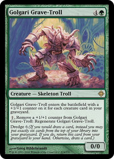 Golgari Grave-Troll - Magic Online Theme Decks