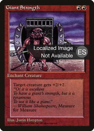 Giant Strength - Fourth Edition Foreign Black Border