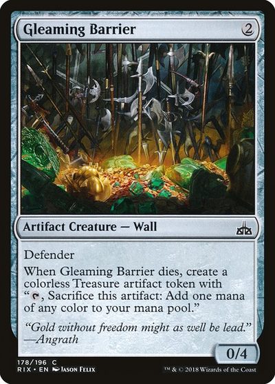 Gleaming Barrier - Rivals of Ixalan