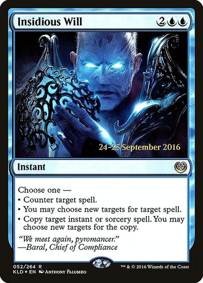 Insidious Will - Kaladesh Promos