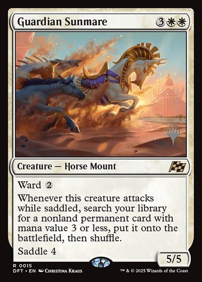 Guardian Sunmare - Aetherdrift Promos