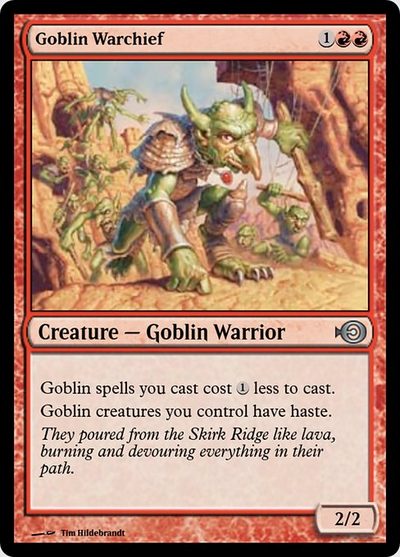 Goblin Warchief - Magic Online Promos