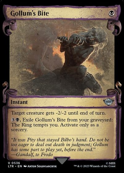 Gollum's Bite - The Lord of the Rings: Tales of Middle-earth