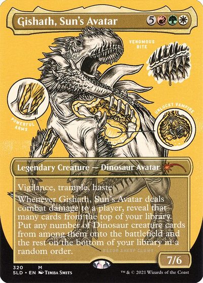 Gishath, Sun's Avatar - Secret Lair Drop