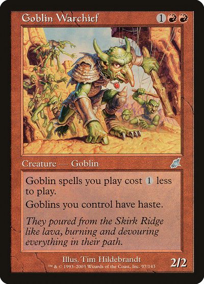 Goblin Warchief - Scourge