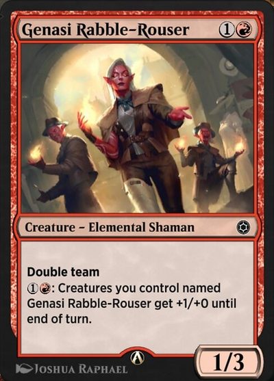 Genasi Rabble-Rouser - Alchemy Horizons: Baldur's Gate