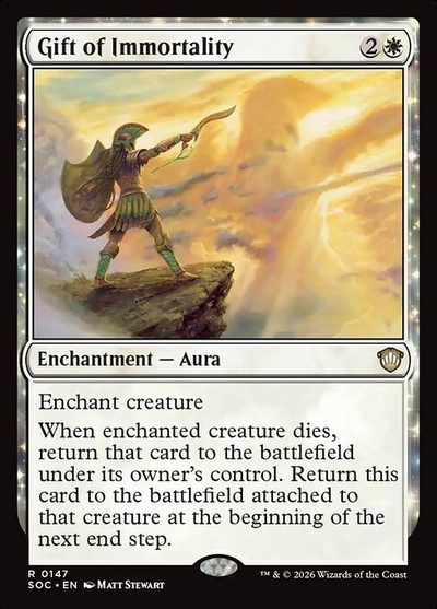 Gift of Immortality - Secrets of Strixhaven Commander