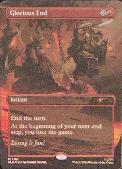 Glorious End - Secret Lair Drop