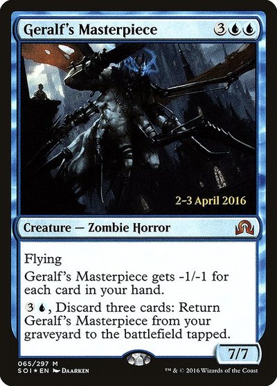 Geralf's Masterpiece - Shadows over Innistrad Promos