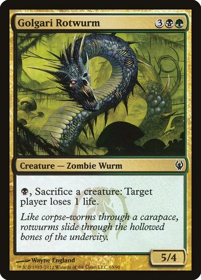 Golgari Rotwurm - Duel Decks: Izzet vs. Golgari