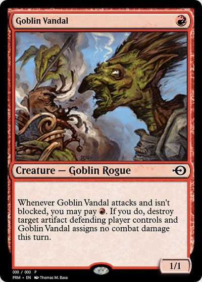 Goblin Vandal - Magic Online Promos