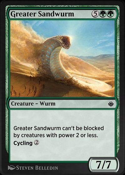 Greater Sandwurm - Amonkhet Remastered