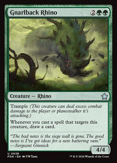 Gnarlback Rhino - Foundations