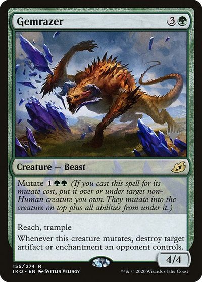 Gemrazer - Ikoria: Lair of Behemoths Promos