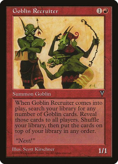 Goblin Recruiter - Visions