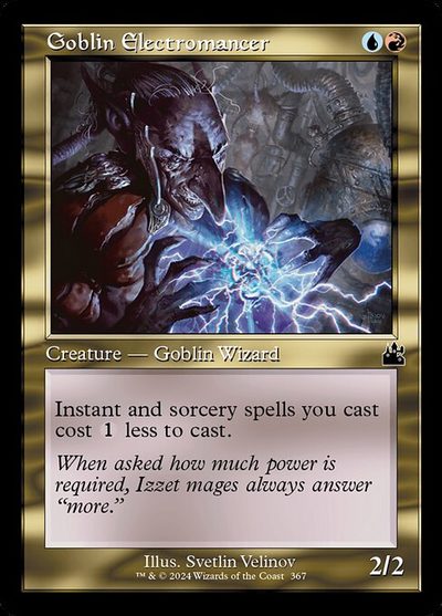 Goblin Electromancer - Ravnica Remastered