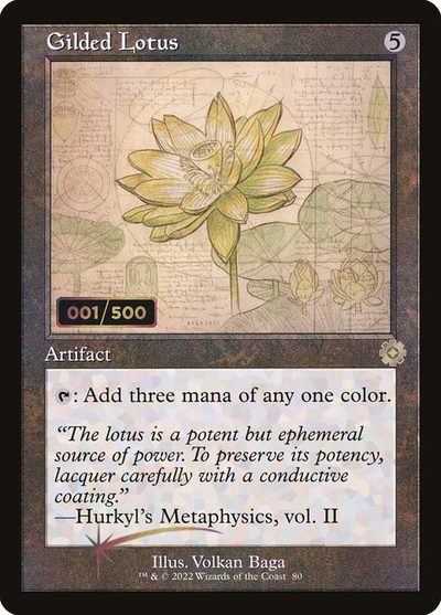 Gilded Lotus - The Brothers' War Retro Artifacts