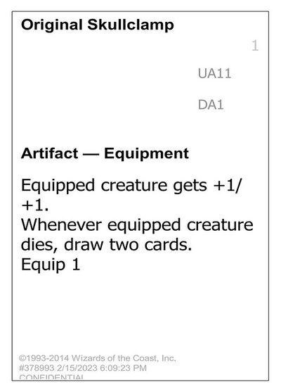 Original Skullclamp - Unknown Event