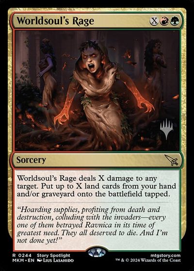 Worldsoul's Rage - Murders at Karlov Manor Promos