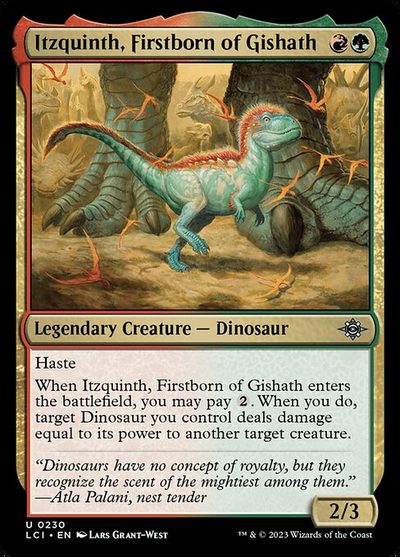 Itzquinth, Firstborn of Gishath - The Lost Caverns of Ixalan