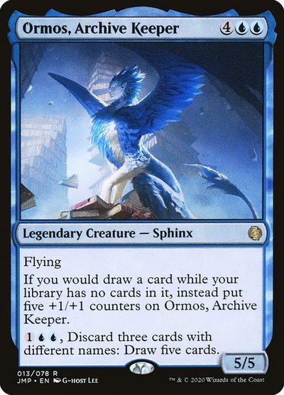 Ormos, Archive Keeper - Jumpstart