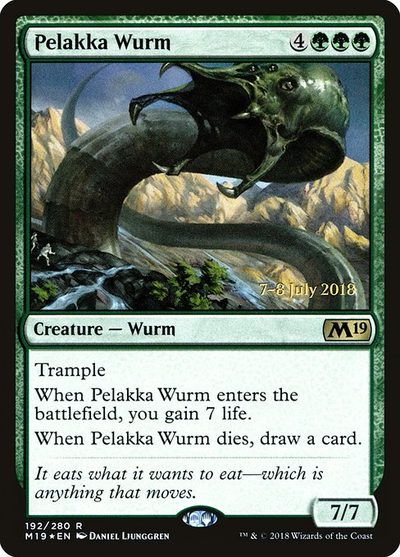 Pelakka Wurm - Core Set 2019 Promos