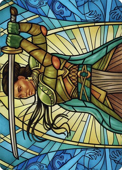 Shanna, Purifying Blade // Shanna, Purifying Blade - Dominaria United Art Series