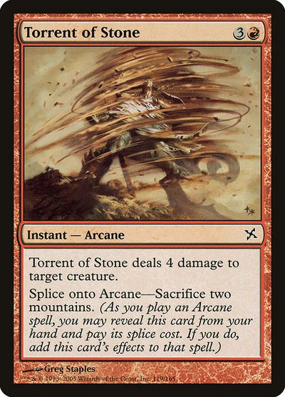 Torrent of Stone - Betrayers of Kamigawa