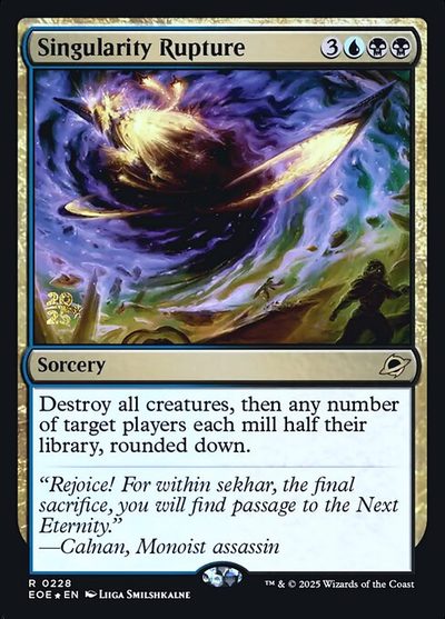 Singularity Rupture - Edge of Eternities Promos