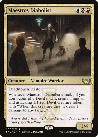 Maestros Diabolist - Streets of New Capenna