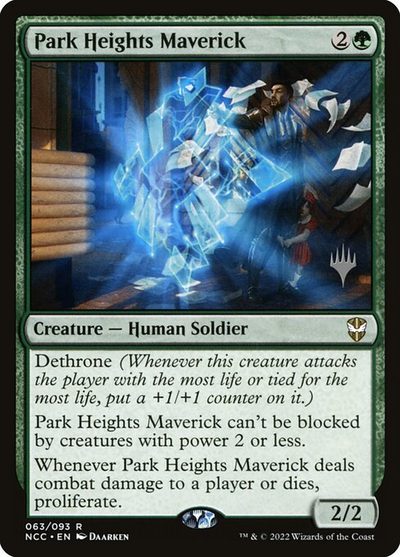Park Heights Maverick - New Capenna Commander Promos