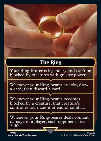 The Ring // The Ring Tempts You - Tales of Middle-earth Tokens