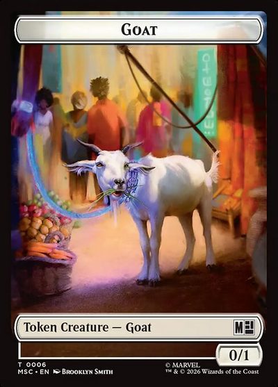 Goat - Marvel Super Heroes Commander Tokens