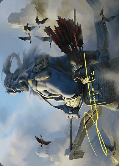 Skybeast Tracker // Skybeast Tracker - Wilds of Eldraine Art Series