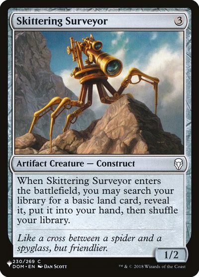 Skittering Surveyor - The List