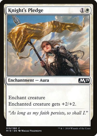 Knight's Pledge - Core Set 2019