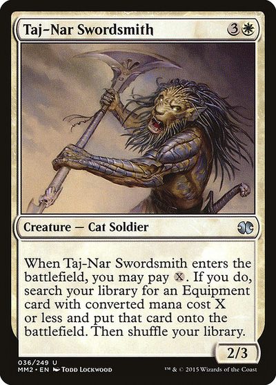 Taj-Nar Swordsmith - Modern Masters 2015